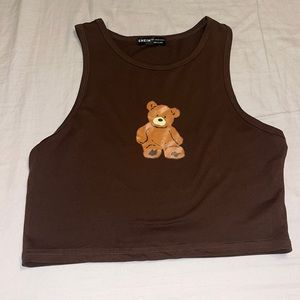 Bear crop top